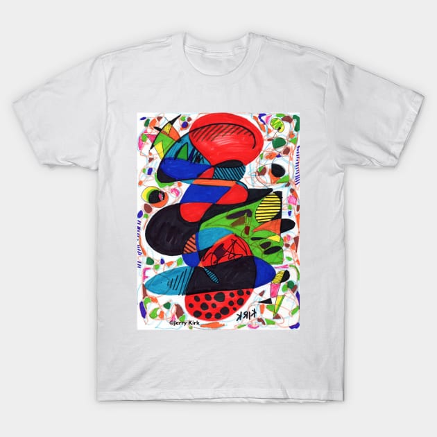 'A CONFLAGERATION OF BALLOONS' T-Shirt by jerrykirk